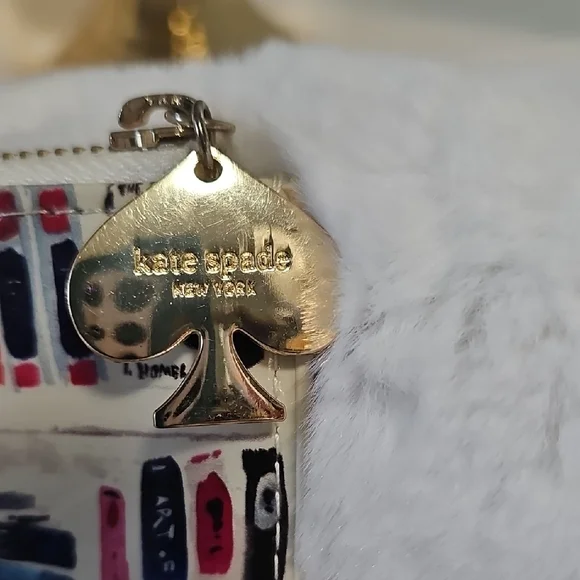 Kate Spade Vibrant Clutch with Book Print - Picture 2 of 9